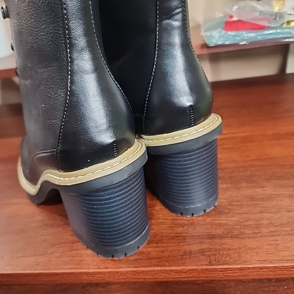 A New Day-Women's Black Tessa 4" heel Ankle boots size 8.5 - Picture 8 of 10
